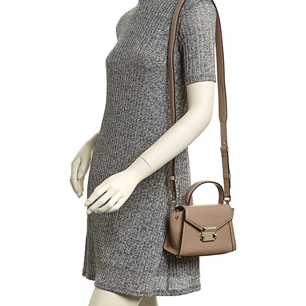 Kelly Structure Crossbody Satchel Bag - Picture 5 of 7